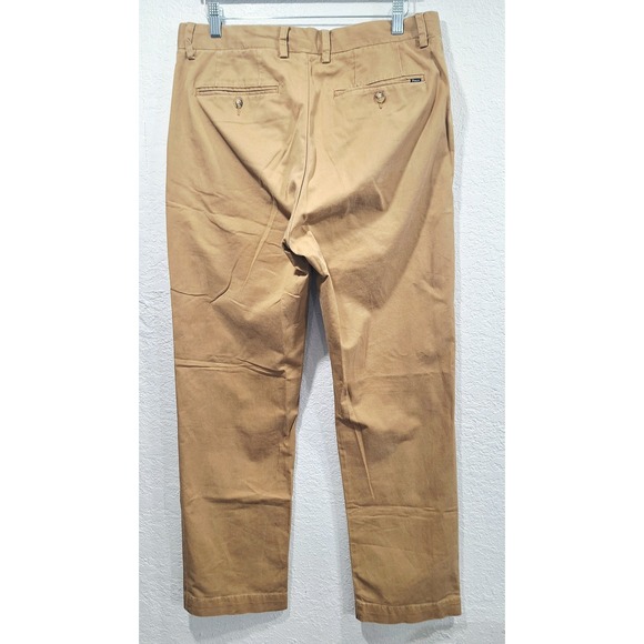 Polo Ralph Lauren Mens 32x32 Stretch Classic Fit Chino Pants Khaki Tan Cotton - Picture 2 of 7